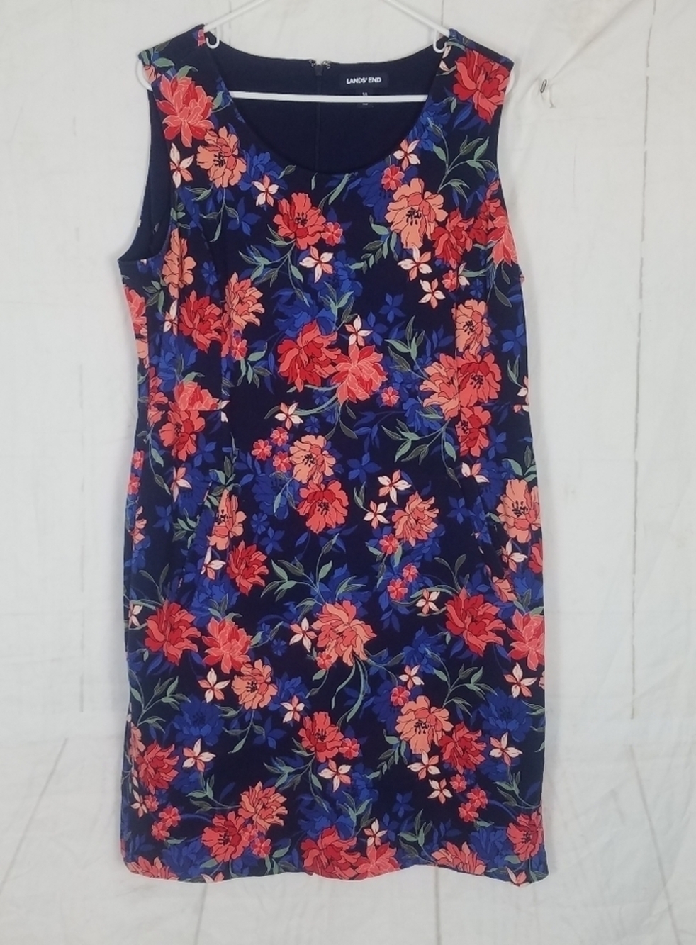 Lands end floral shift dress - Picture 3 of 7